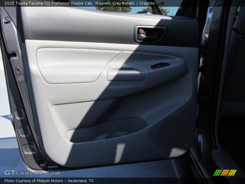Magnetic Gray Metallic / Graphite 2015 Toyota Tacoma TSS PreRunner Double Cab