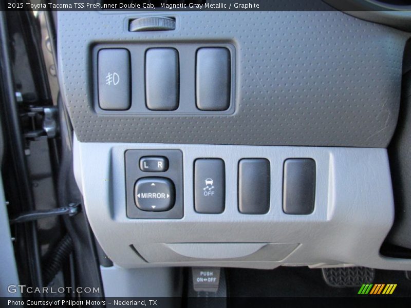 Magnetic Gray Metallic / Graphite 2015 Toyota Tacoma TSS PreRunner Double Cab