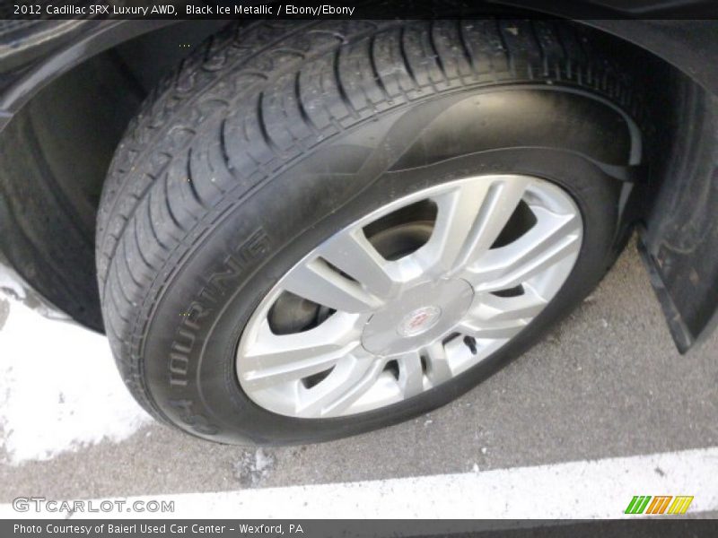 Black Ice Metallic / Ebony/Ebony 2012 Cadillac SRX Luxury AWD