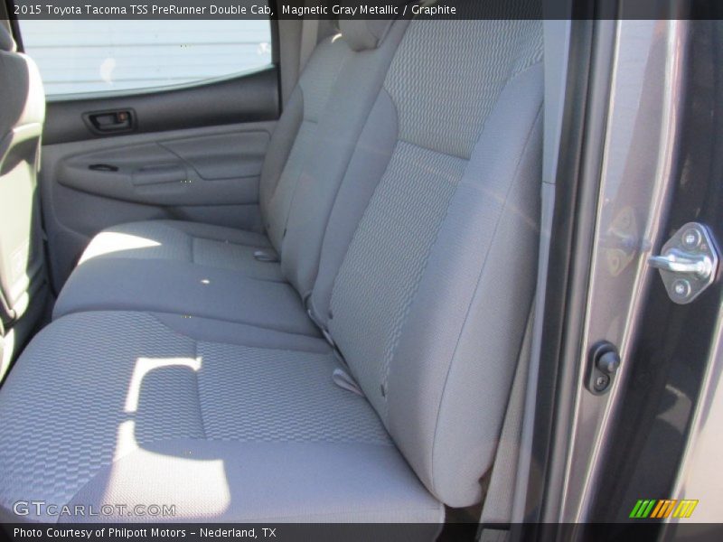 Magnetic Gray Metallic / Graphite 2015 Toyota Tacoma TSS PreRunner Double Cab
