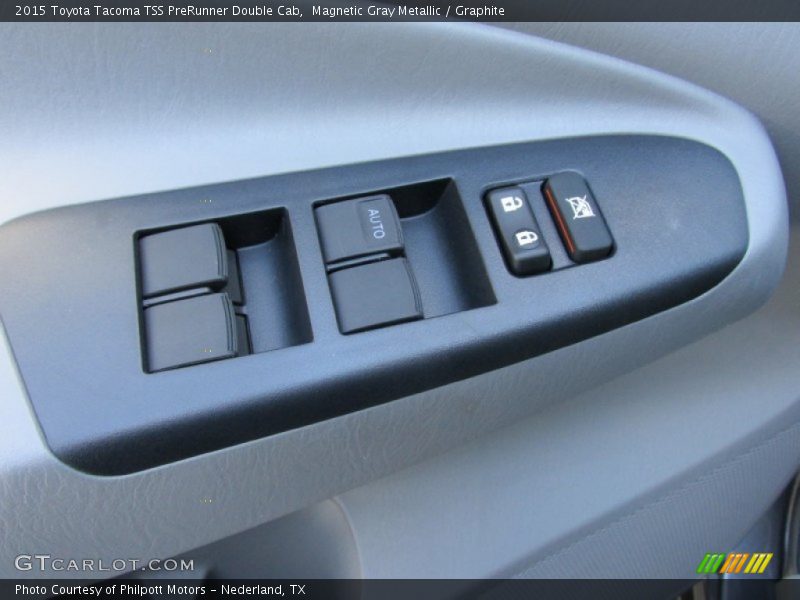 Magnetic Gray Metallic / Graphite 2015 Toyota Tacoma TSS PreRunner Double Cab