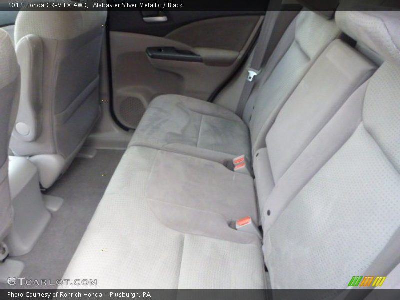 Alabaster Silver Metallic / Black 2012 Honda CR-V EX 4WD