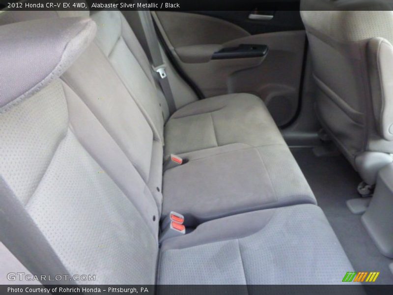Alabaster Silver Metallic / Black 2012 Honda CR-V EX 4WD