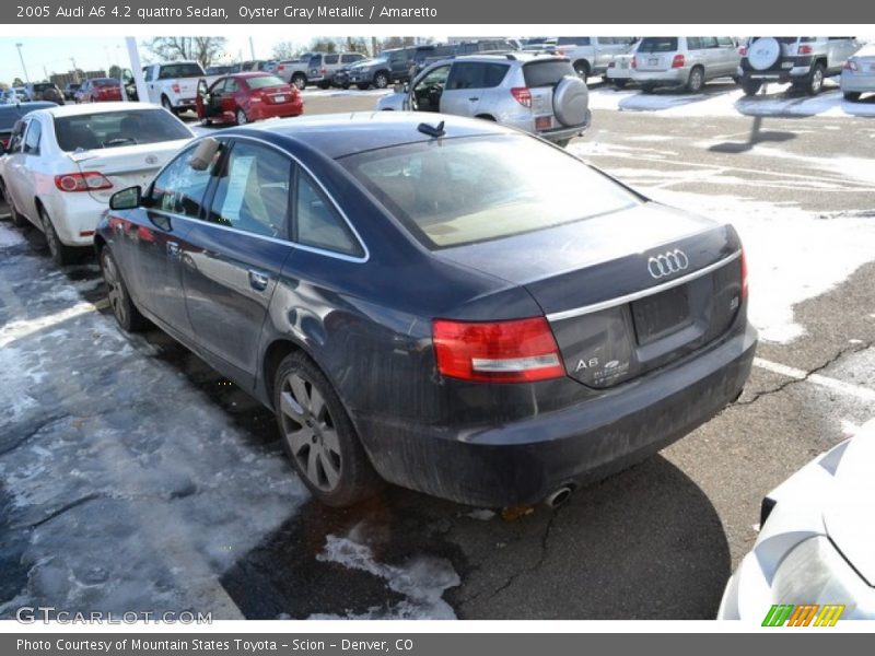 Oyster Gray Metallic / Amaretto 2005 Audi A6 4.2 quattro Sedan