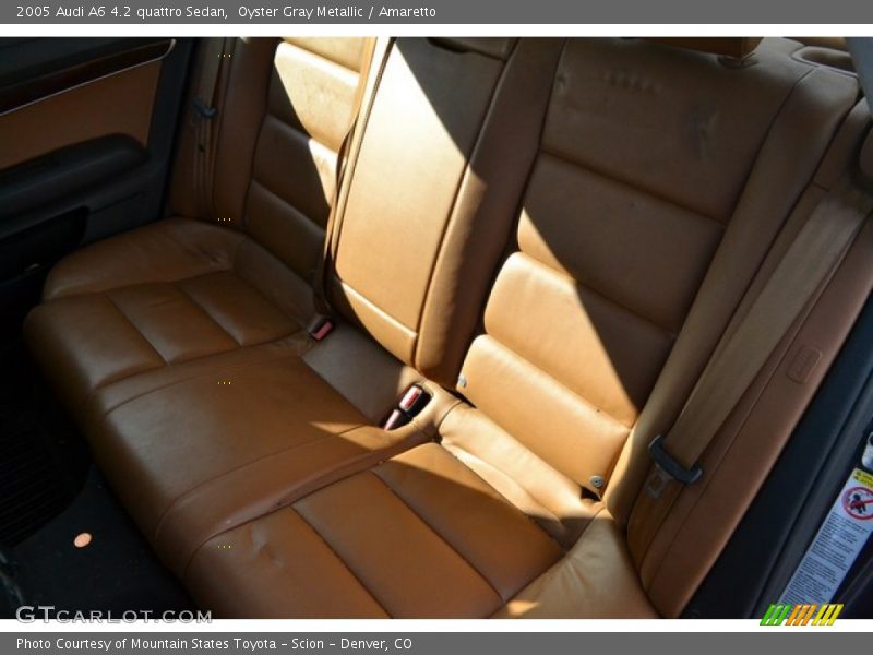 Oyster Gray Metallic / Amaretto 2005 Audi A6 4.2 quattro Sedan