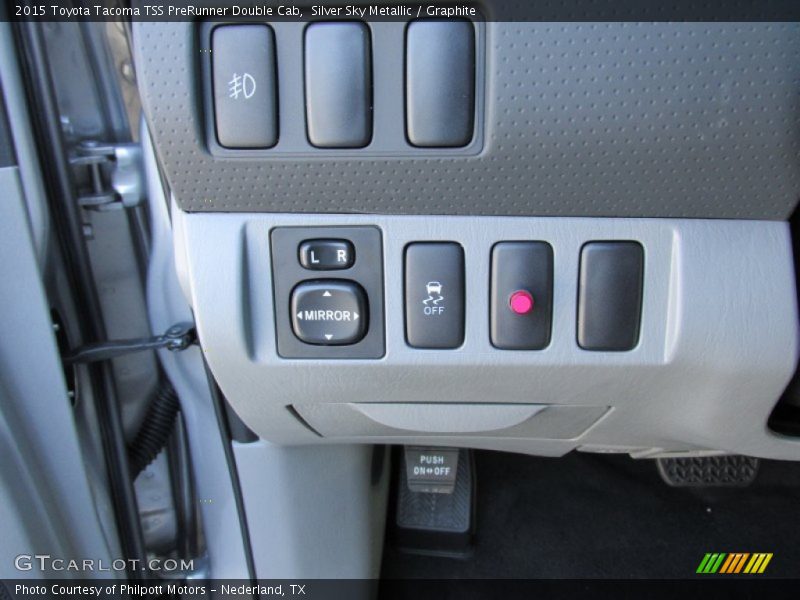 Controls of 2015 Tacoma TSS PreRunner Double Cab