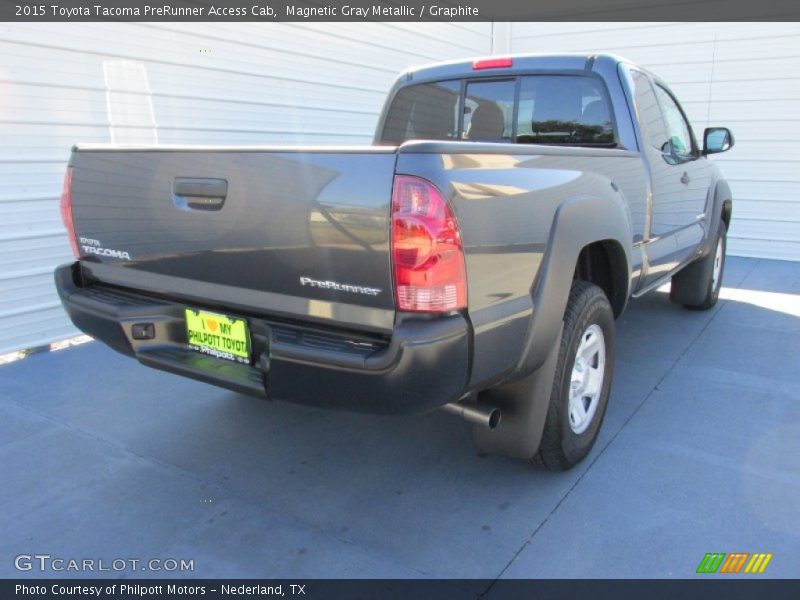 Magnetic Gray Metallic / Graphite 2015 Toyota Tacoma PreRunner Access Cab