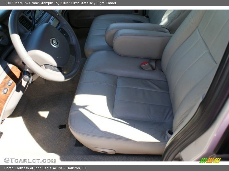 Silver Birch Metallic / Light Camel 2007 Mercury Grand Marquis LS