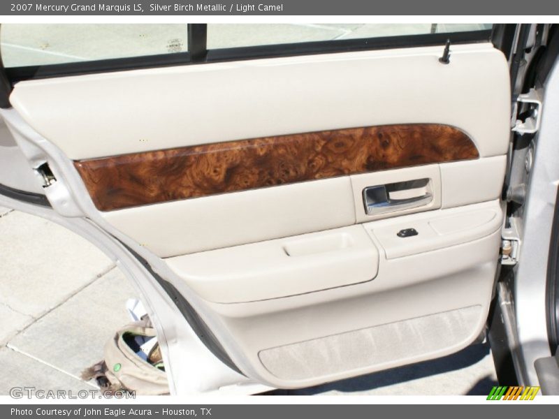Silver Birch Metallic / Light Camel 2007 Mercury Grand Marquis LS