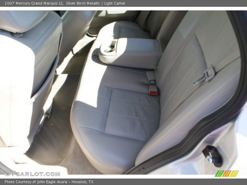 Silver Birch Metallic / Light Camel 2007 Mercury Grand Marquis LS