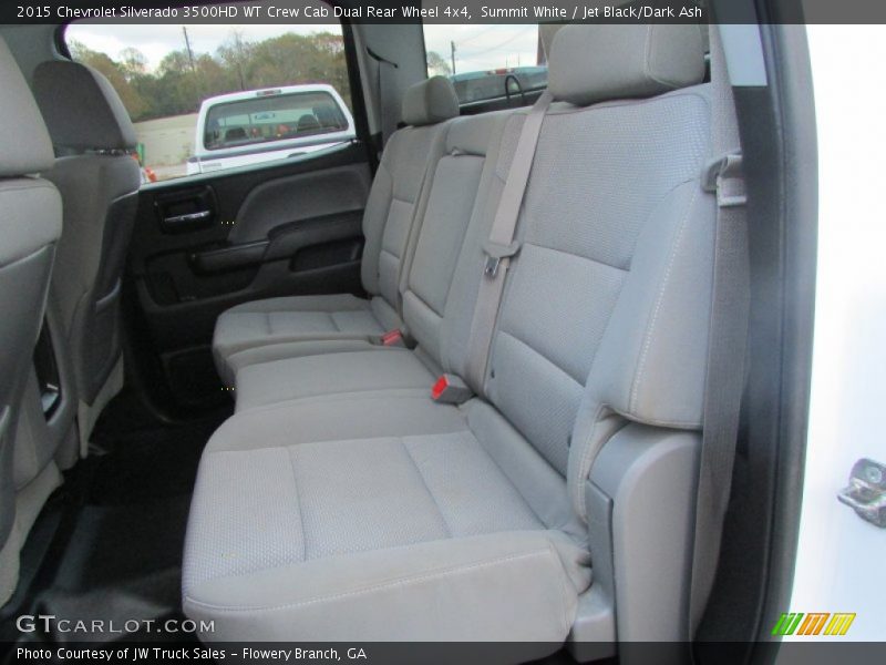 Summit White / Jet Black/Dark Ash 2015 Chevrolet Silverado 3500HD WT Crew Cab Dual Rear Wheel 4x4