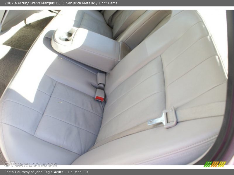 Silver Birch Metallic / Light Camel 2007 Mercury Grand Marquis LS
