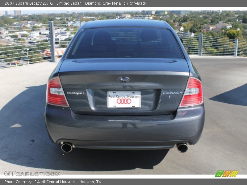 Diamond Gray Metallic / Off-Black 2007 Subaru Legacy 2.5 GT Limited Sedan