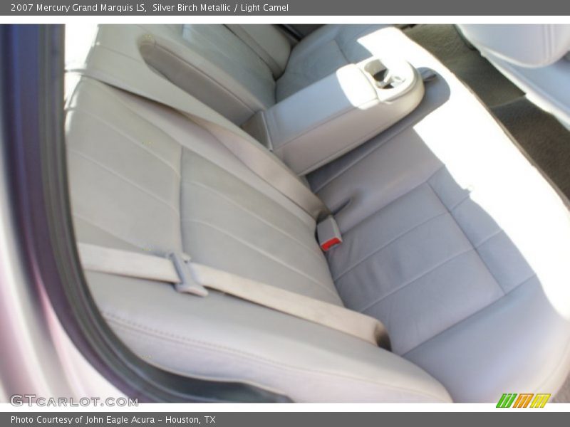 Silver Birch Metallic / Light Camel 2007 Mercury Grand Marquis LS