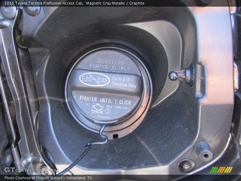 Magnetic Gray Metallic / Graphite 2015 Toyota Tacoma PreRunner Access Cab