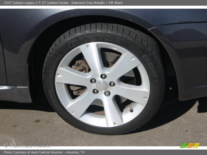 Diamond Gray Metallic / Off-Black 2007 Subaru Legacy 2.5 GT Limited Sedan