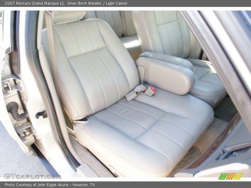 Silver Birch Metallic / Light Camel 2007 Mercury Grand Marquis LS