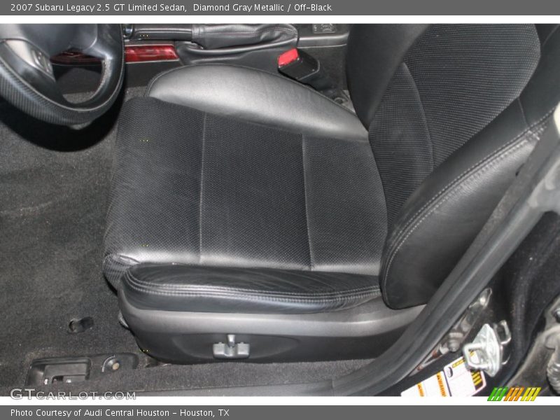 Diamond Gray Metallic / Off-Black 2007 Subaru Legacy 2.5 GT Limited Sedan