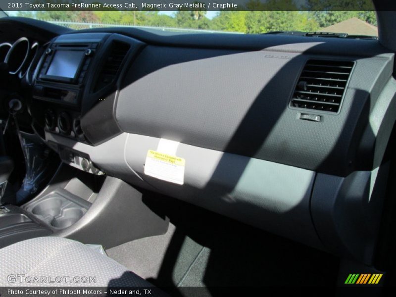 Magnetic Gray Metallic / Graphite 2015 Toyota Tacoma PreRunner Access Cab