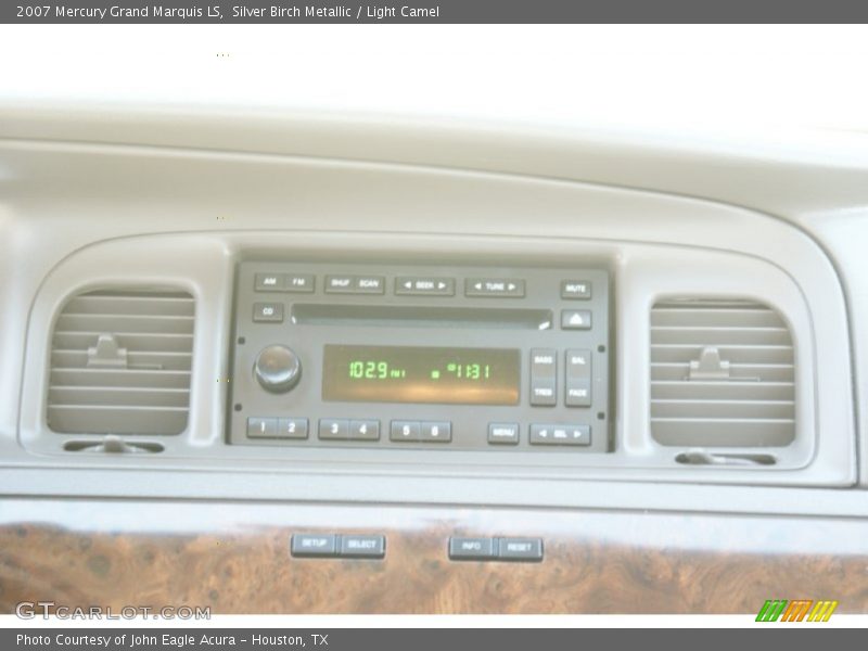 Silver Birch Metallic / Light Camel 2007 Mercury Grand Marquis LS