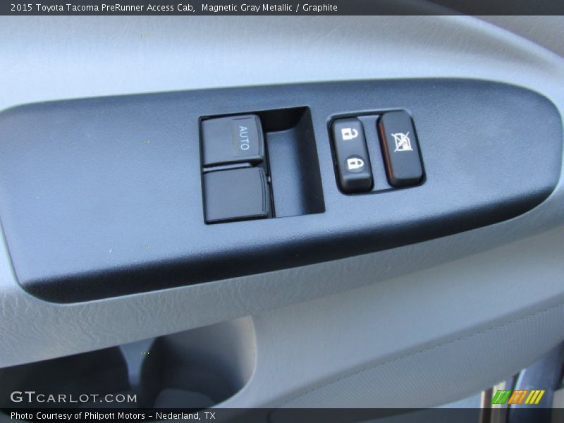 Magnetic Gray Metallic / Graphite 2015 Toyota Tacoma PreRunner Access Cab