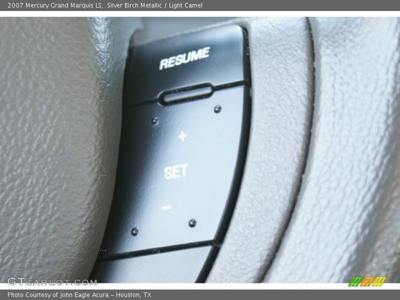 Silver Birch Metallic / Light Camel 2007 Mercury Grand Marquis LS