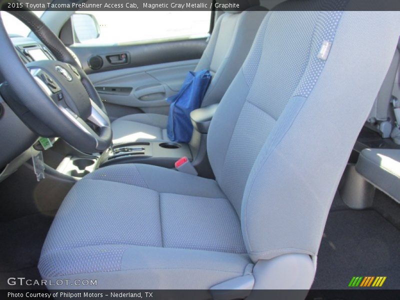 Magnetic Gray Metallic / Graphite 2015 Toyota Tacoma PreRunner Access Cab