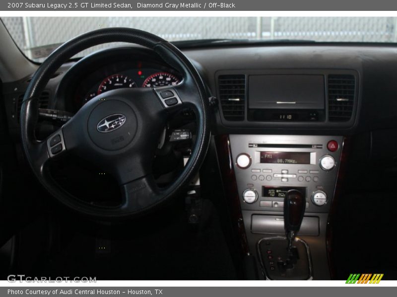Diamond Gray Metallic / Off-Black 2007 Subaru Legacy 2.5 GT Limited Sedan