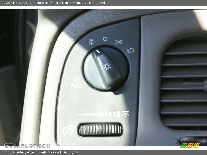 Silver Birch Metallic / Light Camel 2007 Mercury Grand Marquis LS