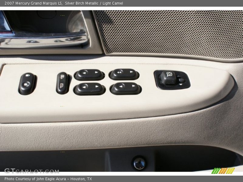 Silver Birch Metallic / Light Camel 2007 Mercury Grand Marquis LS