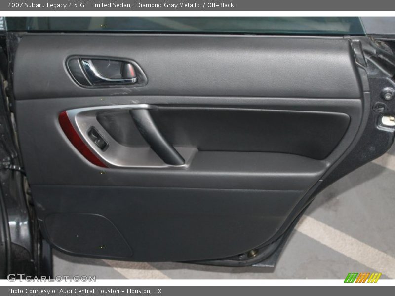 Diamond Gray Metallic / Off-Black 2007 Subaru Legacy 2.5 GT Limited Sedan
