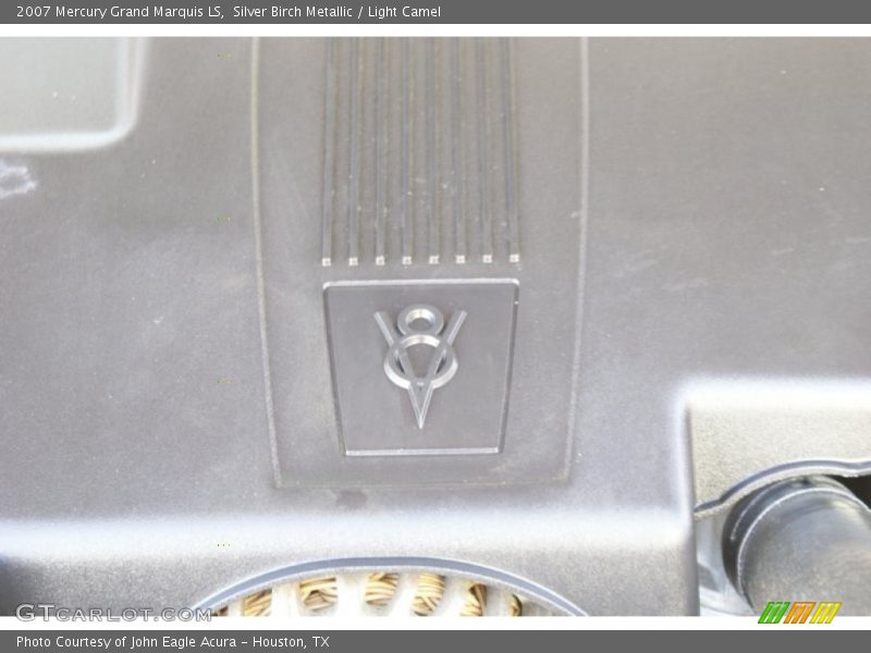 Silver Birch Metallic / Light Camel 2007 Mercury Grand Marquis LS