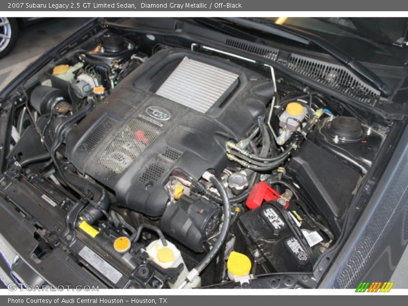 Diamond Gray Metallic / Off-Black 2007 Subaru Legacy 2.5 GT Limited Sedan