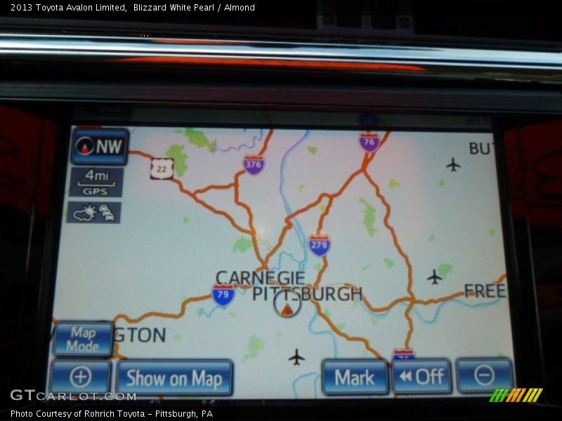 Blizzard White Pearl / Almond 2013 Toyota Avalon Limited