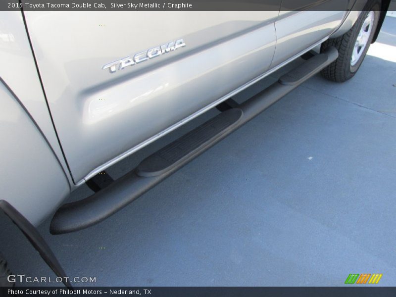 Silver Sky Metallic / Graphite 2015 Toyota Tacoma Double Cab