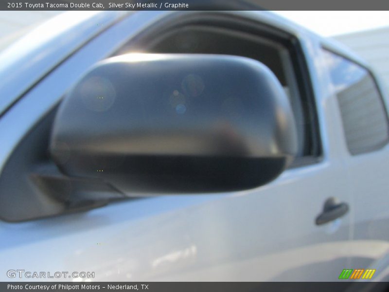 Silver Sky Metallic / Graphite 2015 Toyota Tacoma Double Cab