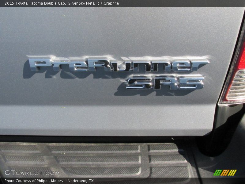 Silver Sky Metallic / Graphite 2015 Toyota Tacoma Double Cab