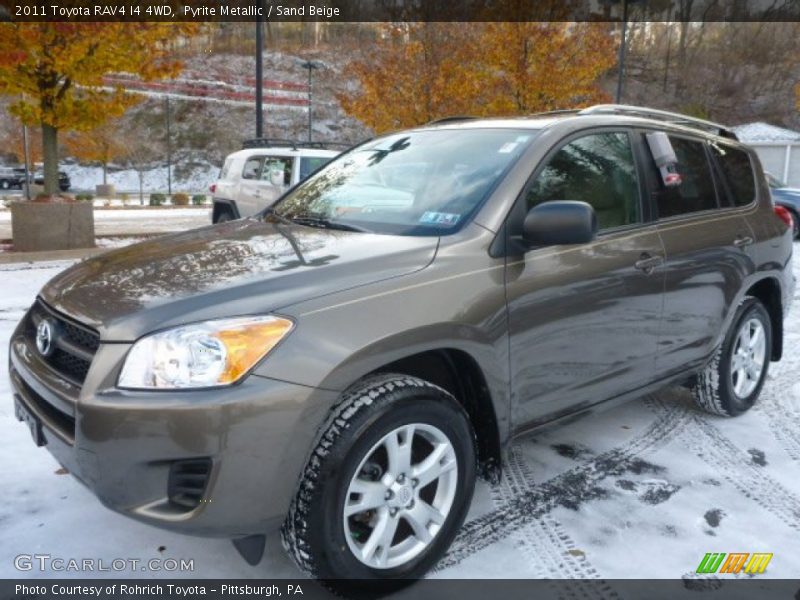  2011 RAV4 I4 4WD Sand Beige Interior