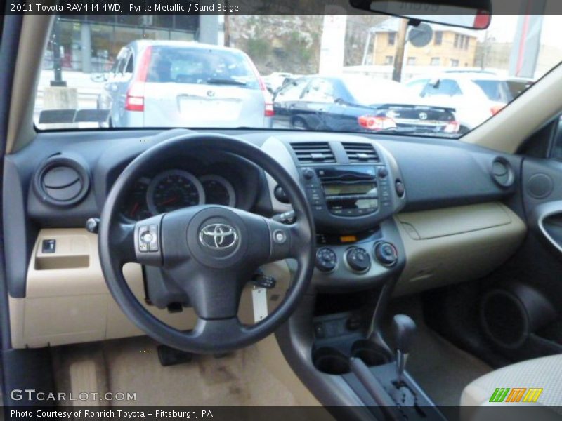 Dashboard of 2011 RAV4 I4 4WD