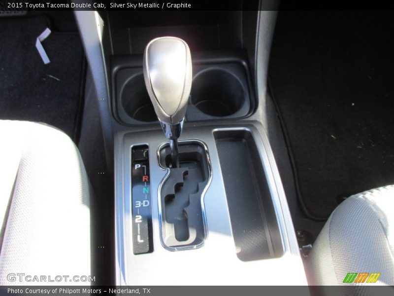 Silver Sky Metallic / Graphite 2015 Toyota Tacoma Double Cab