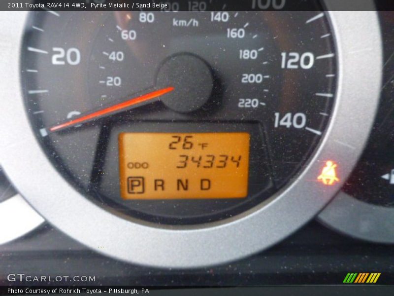 Pyrite Metallic / Sand Beige 2011 Toyota RAV4 I4 4WD