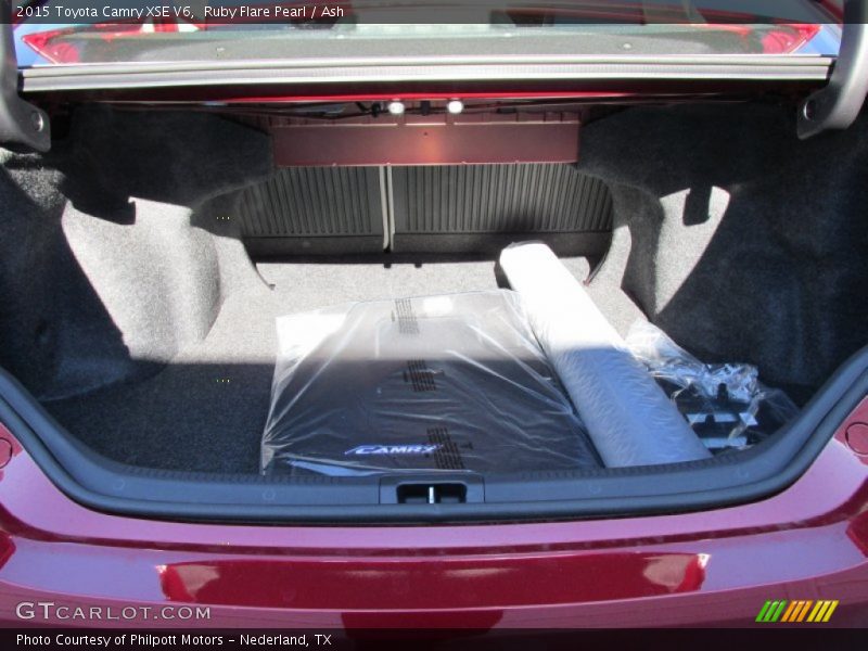  2015 Camry XSE V6 Trunk