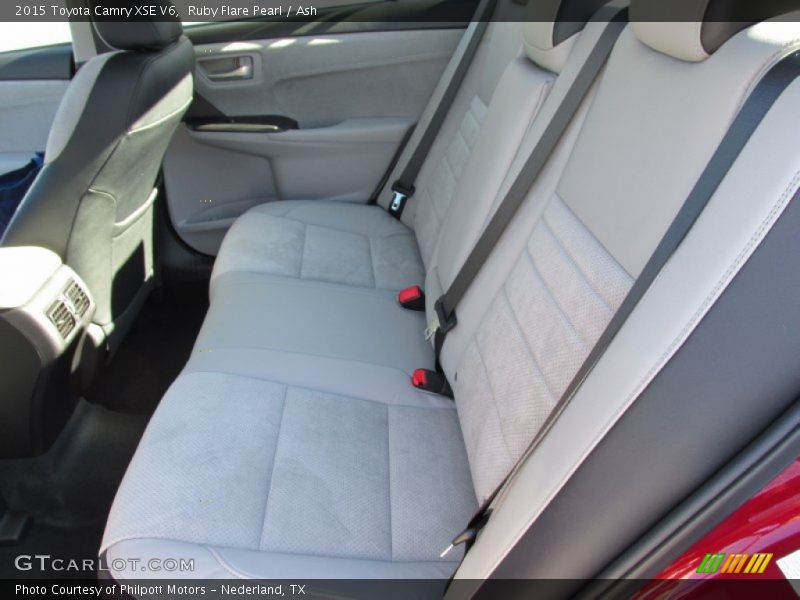 Rear Seat of 2015 Camry XSE V6