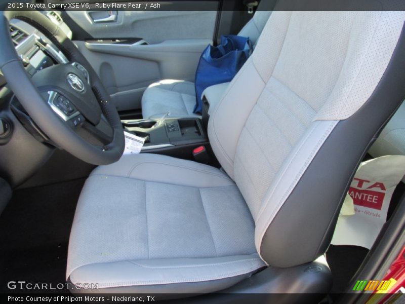 Front Seat of 2015 Camry XSE V6