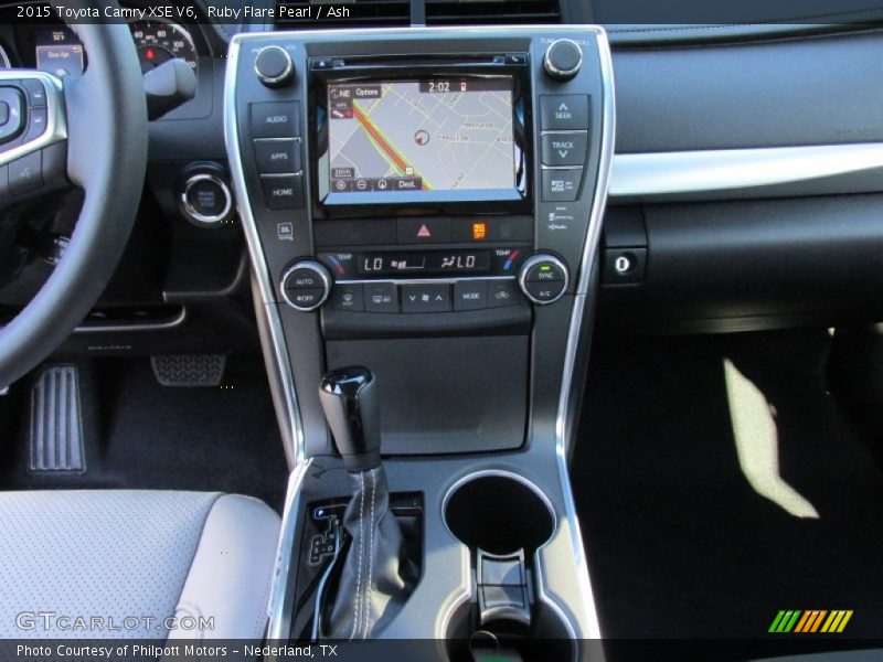 Controls of 2015 Camry XSE V6