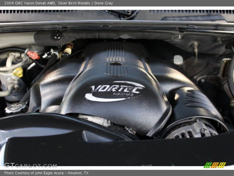 Silver Birch Metallic / Stone Gray 2004 GMC Yukon Denali AWD