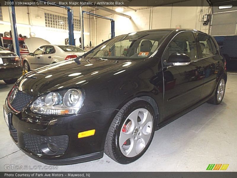 Black Magic Metallic / Anthracite Black 2008 Volkswagen GTI 4 Door