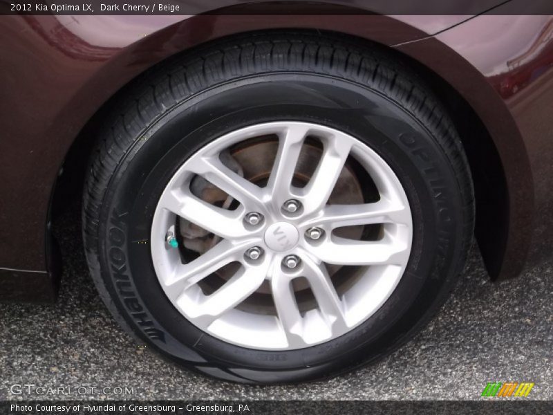 Dark Cherry / Beige 2012 Kia Optima LX