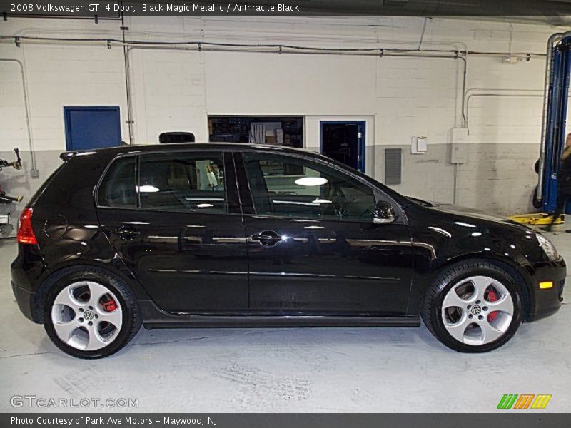 Black Magic Metallic / Anthracite Black 2008 Volkswagen GTI 4 Door