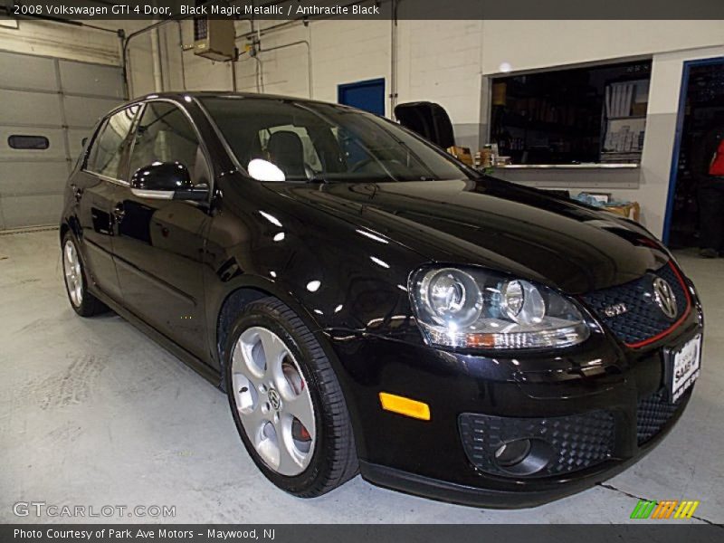 Black Magic Metallic / Anthracite Black 2008 Volkswagen GTI 4 Door